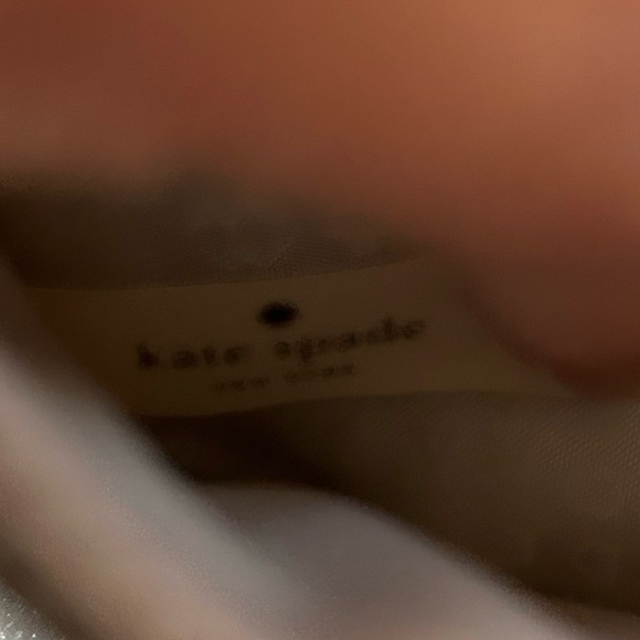 Kate Spade New York Gray Mikas Pond Bee Wristlet Clutch Wallet Card Case Pouch - Picture 12 of 12